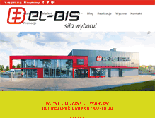 Tablet Screenshot of el-bis.pl